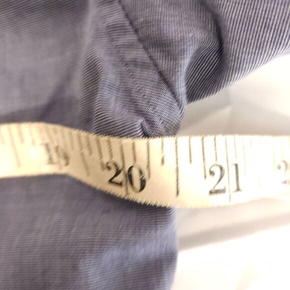 J Crew Mens Small Blueish Gray Slim Fit 2 Ply Cotton Button Down Up Shirt - Picture 5 of 7